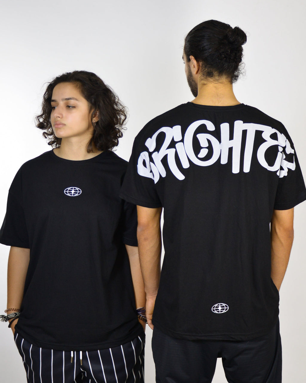 BRIGHTER black t-shirt