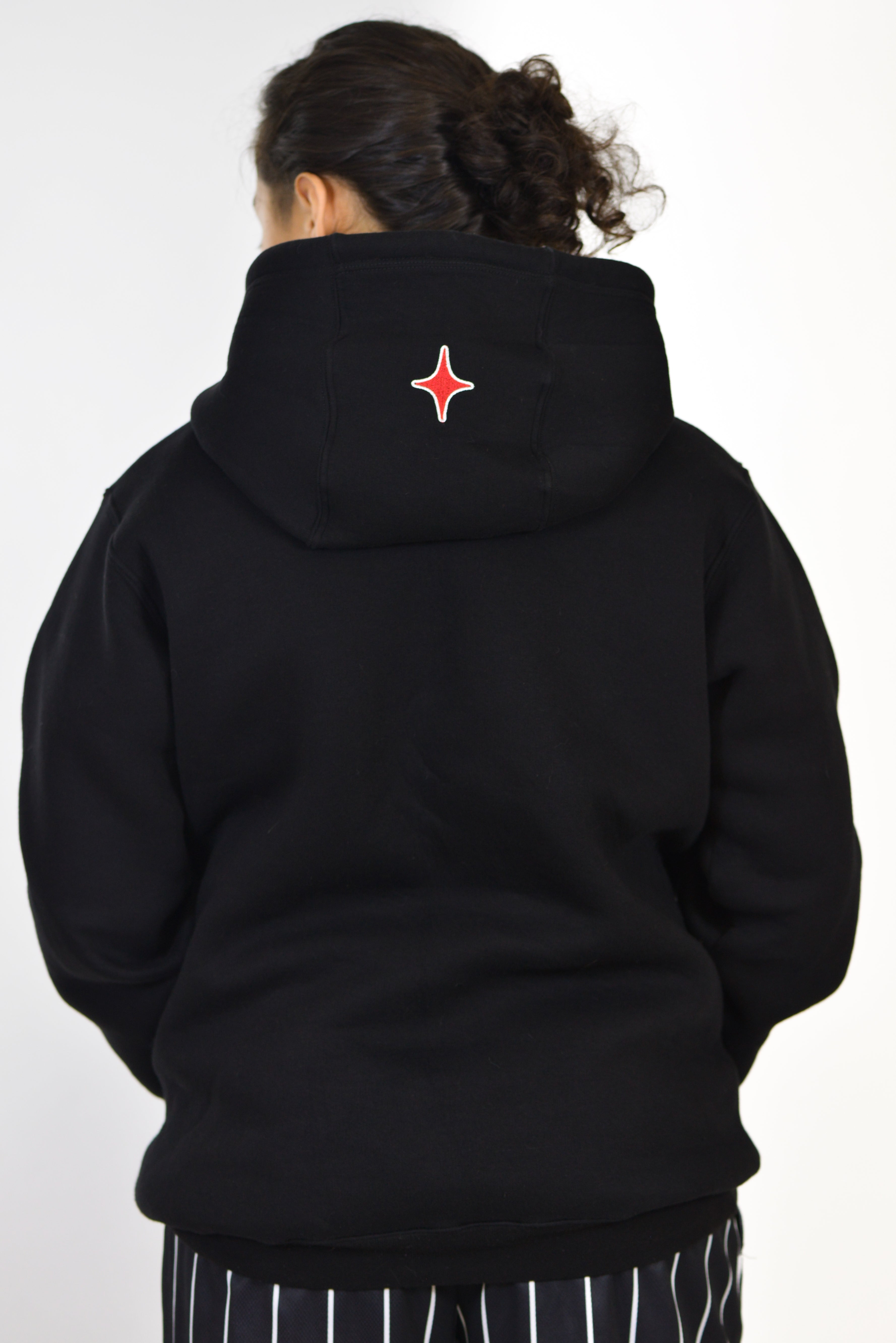 BRIGHTER embroidered hoodie